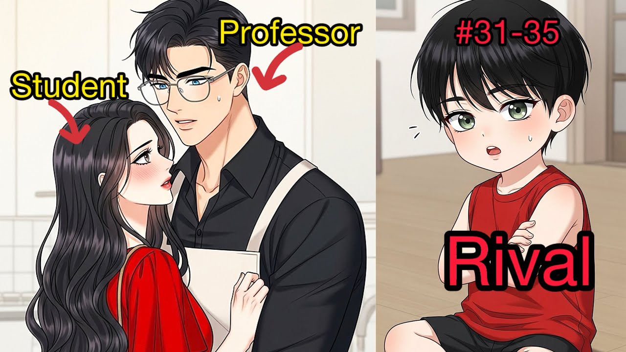 STRICT professor falls in love with his student who takes care of his nephew |Ch 31-35