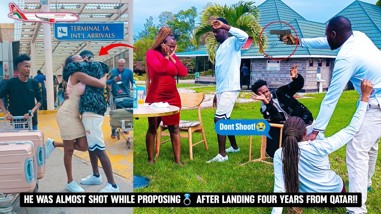 SADDEST PROPOSAL 💍 PARTY EVER!🤯😭 He was almost Shot!😱🙆 2nd Husband Showed up!🙆 4yrs in Qatar wasted💔