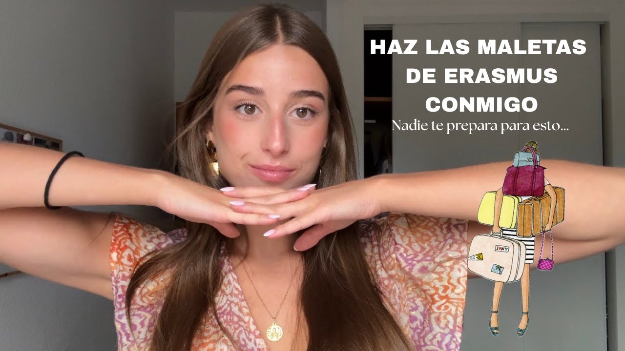 Lo que meto en mi maleta para VIVIR EN OTRO PAÍS ✈️🧳| Erasmus diaries