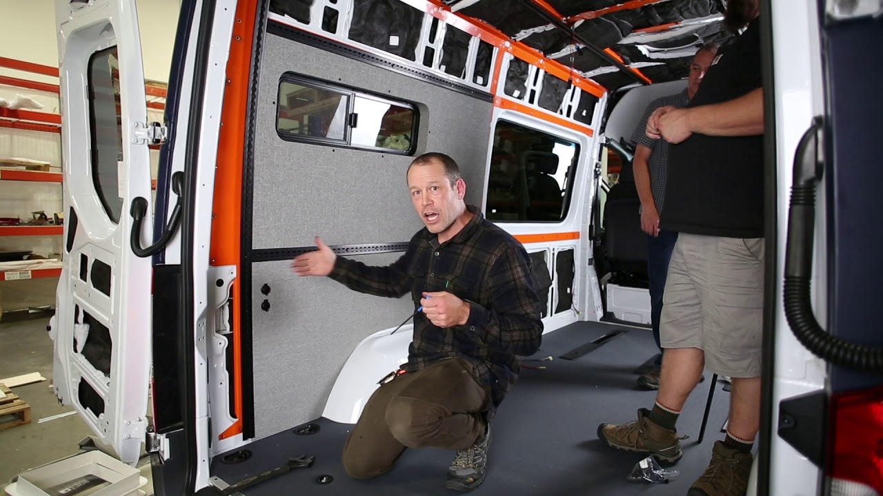Mercedes Sprinter Van 144 WALL AND CEILING PANEL Installation