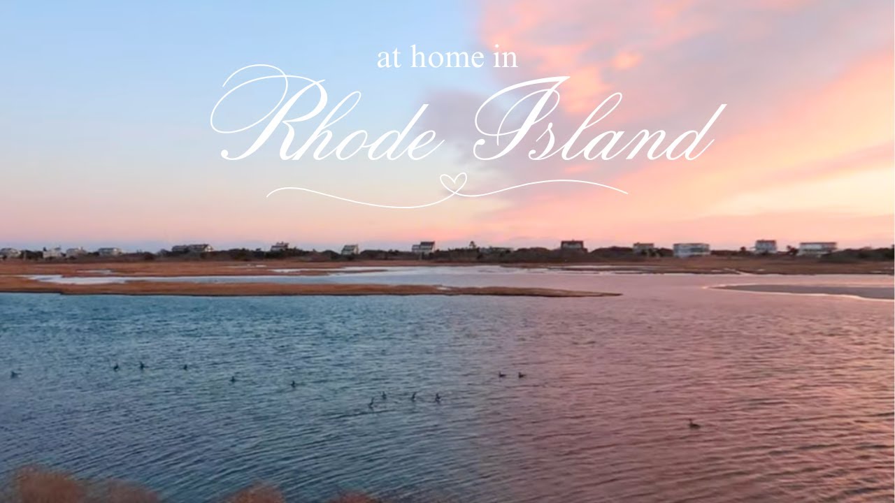 a cozy winter vlog at home in rhode island