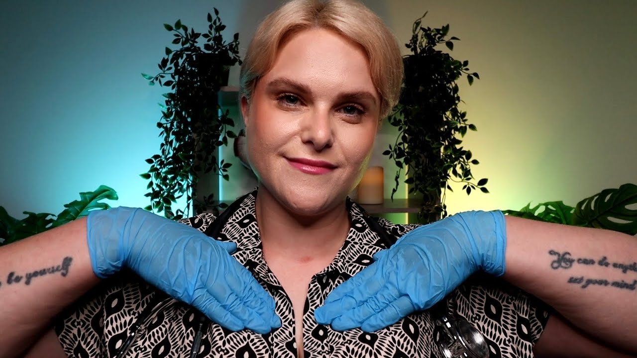 ASMR Doctor Check Up & Breast Examination
