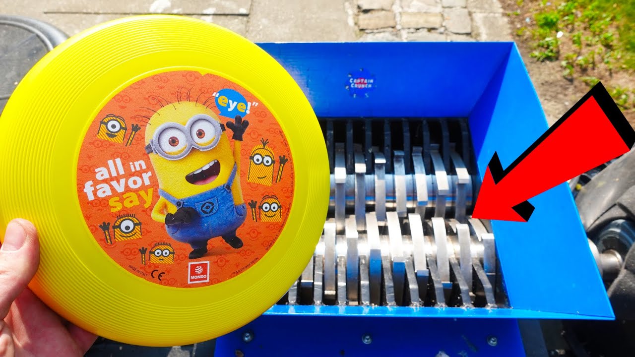 Shredder vs Minions : Shredding Soft & Crunchy Minion Stuff