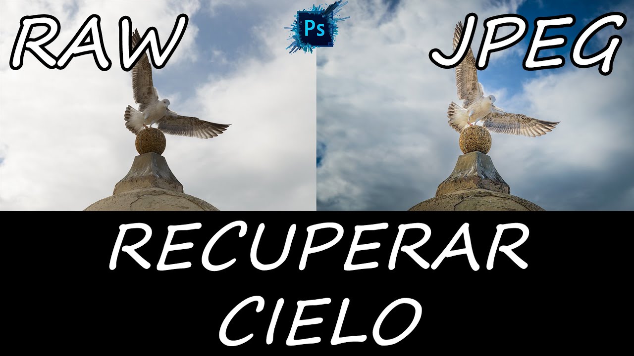 Edición Completa Recuperar un Cielo Blanco sin Oscurecer el Sujeto