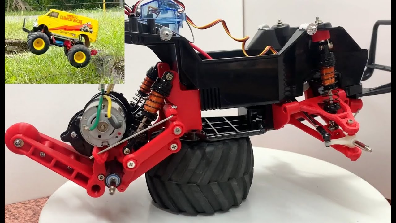 3D PRINTING TAMIYA LUNCH BOX HYDRAULIC SUSPENSION SYSTEM UPGRADES DOCUMENTARY (NO:58347 )