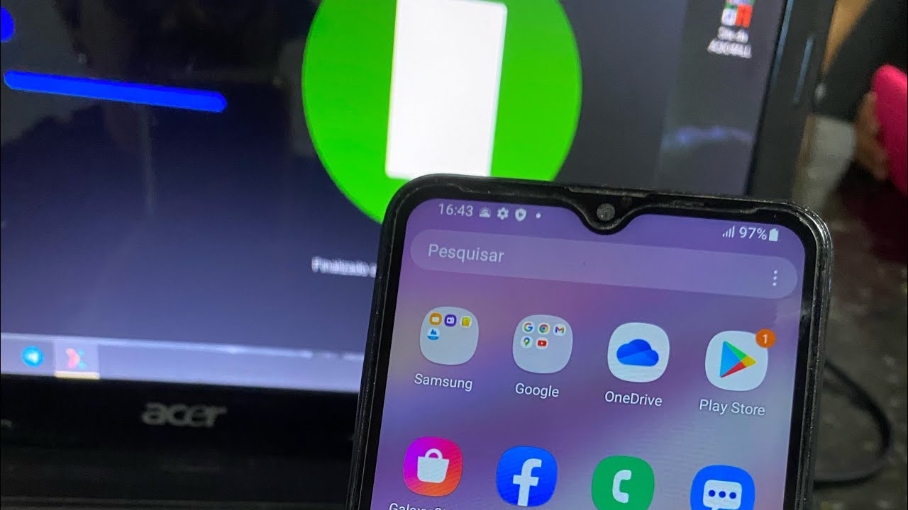 GALAXY A10s - desbloqueando conta Google   #frp #erasefrp #uticelular #assistenciatécnica 