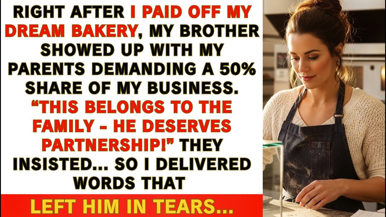 They Called It a “Hobby” — Then Tried to Take My Bakery  I Took Them to Court and Won