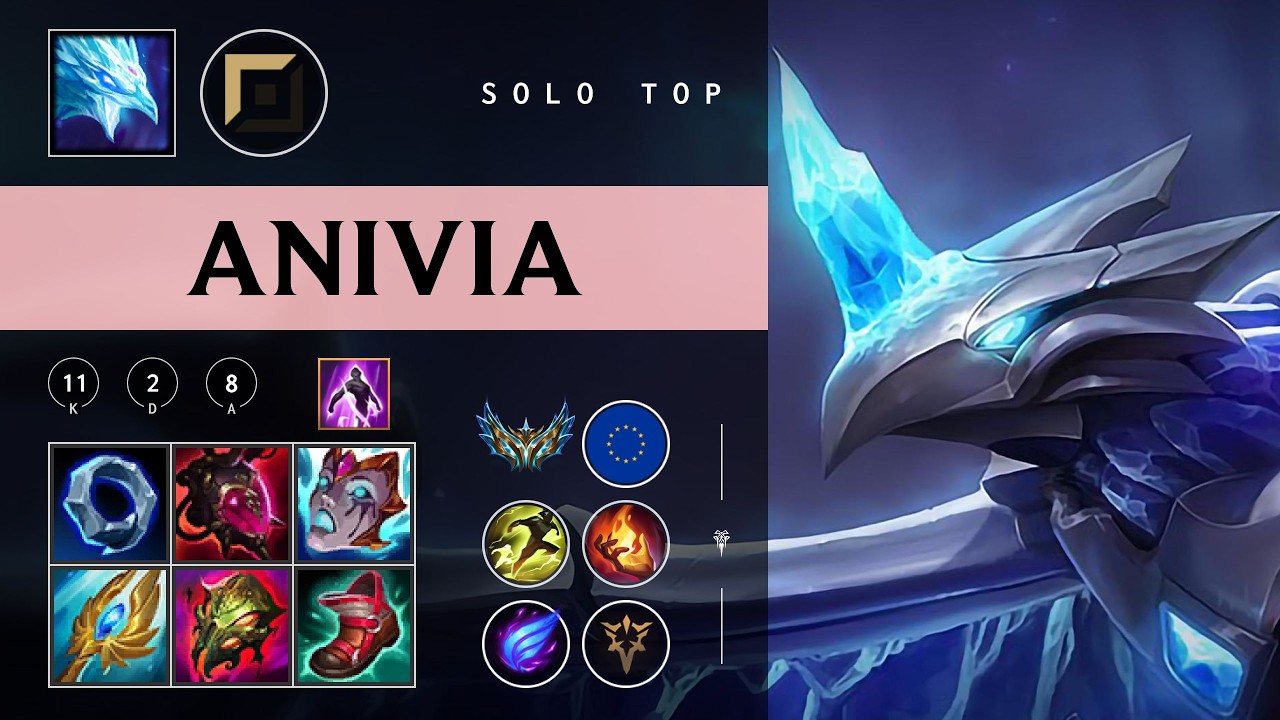 Anivia Top vs Singed - EUW Challenger Patch 26.05