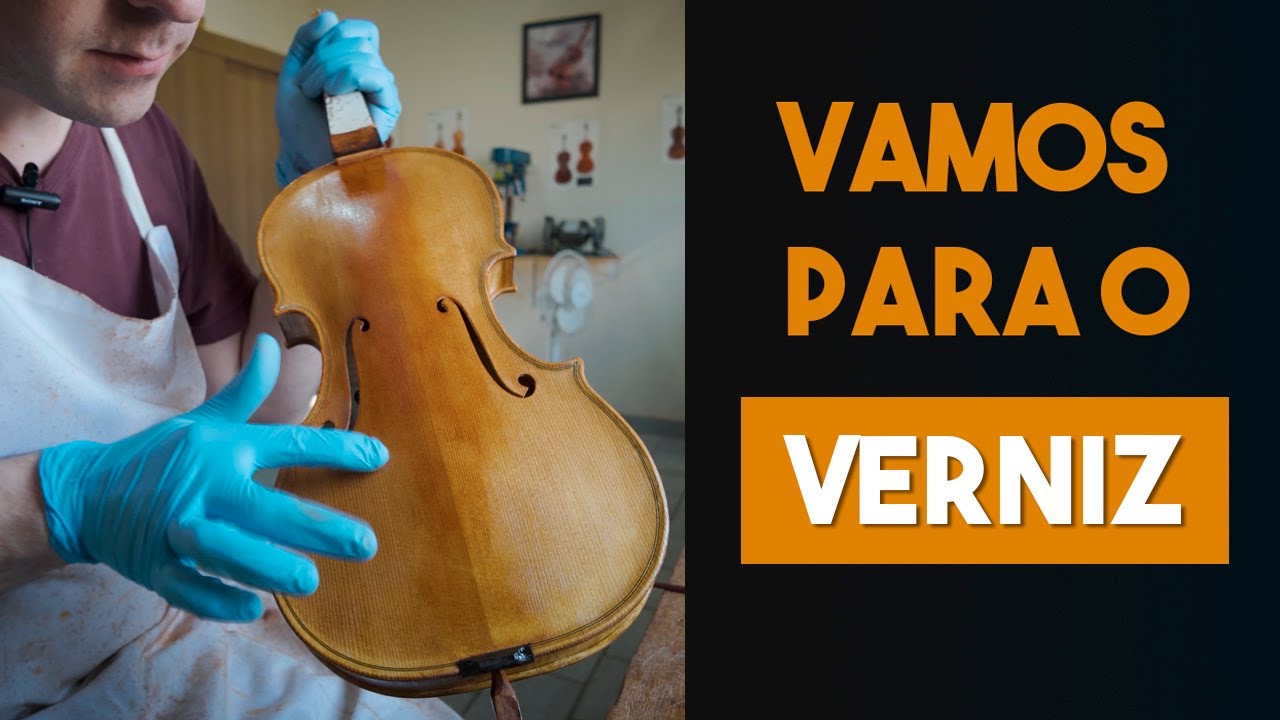 CHEGOU A HORA ESPERADA! VERNIZ! | LUTHIER WILLIAN VASCONCELLOS