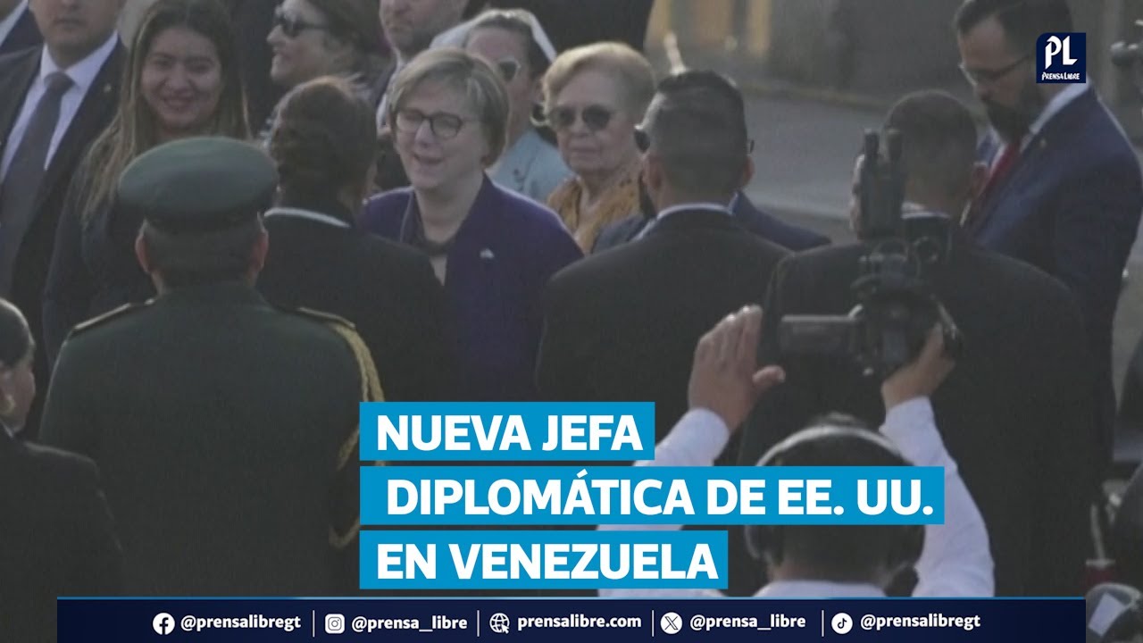 Venezuela recibe a jefa diplomática de EE. UU. en relanzamiento de relaciones tras era Maduro