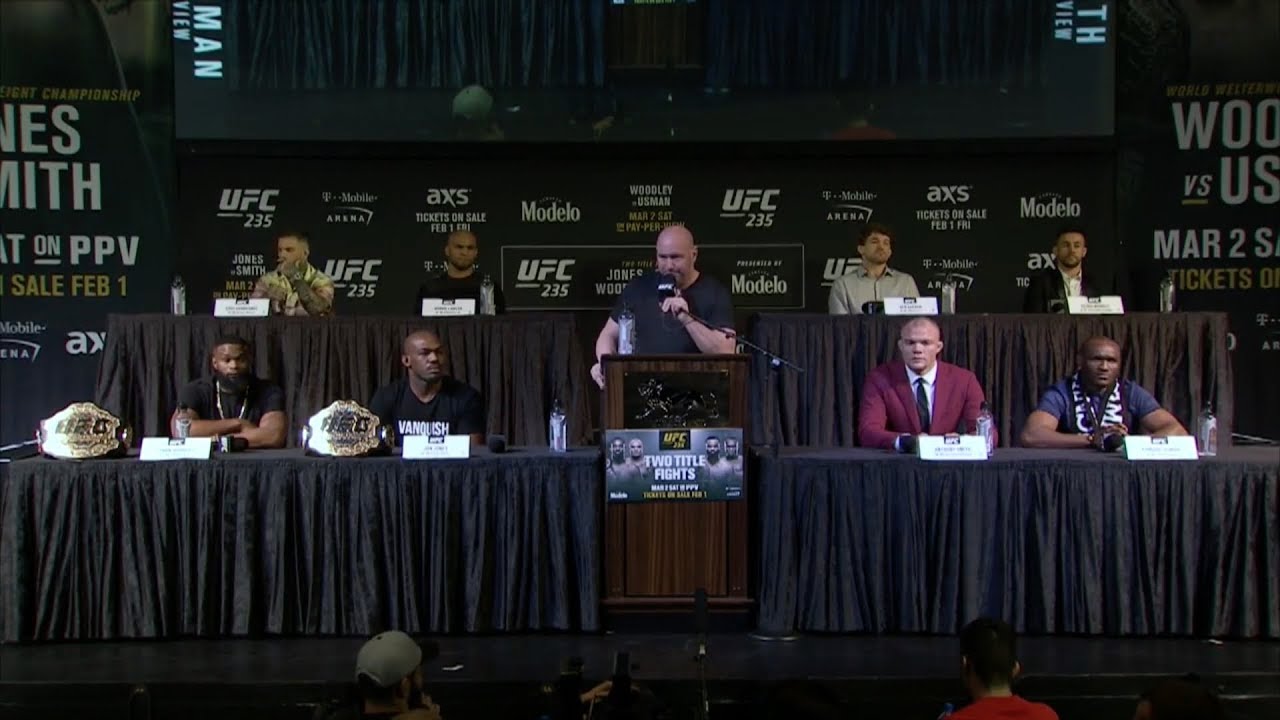 UFC 235: Полная пресс-конференция