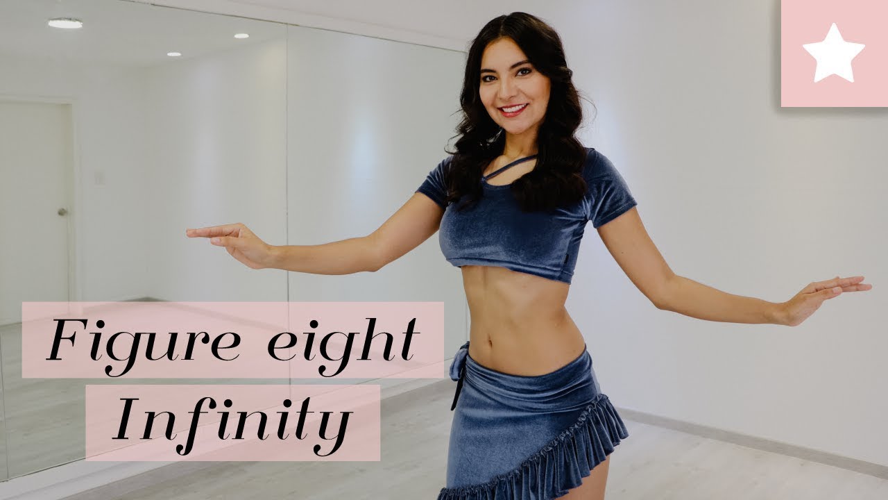 BELLYDANCE TUTORIAL FOR BEGINNERS : Figure eight or infinity