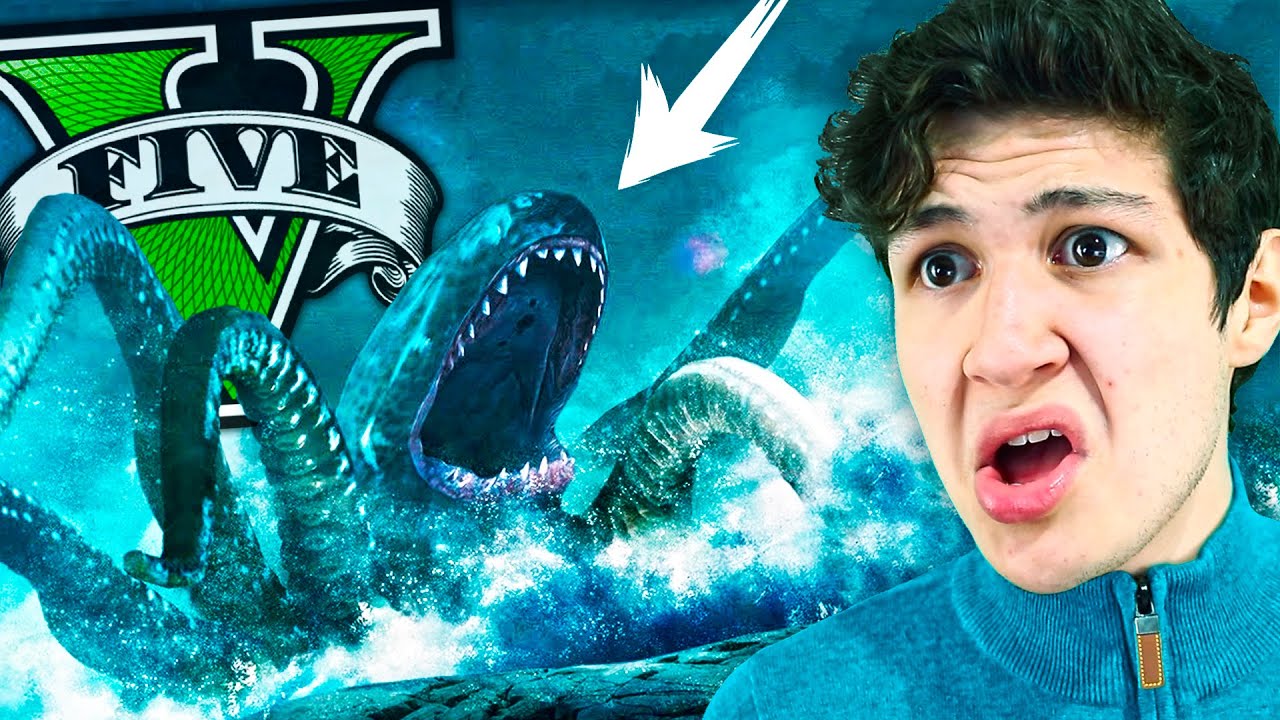 ENCONTR&Eacute; al KRAKEN en GTA 5... (Mods)