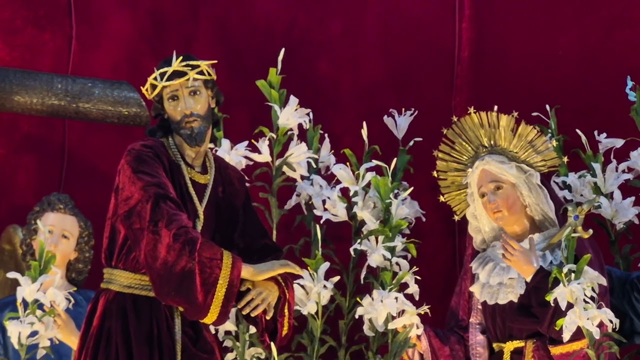 Jesús Nazareno de San Agustín y Virgen de Dolores en rectoría de Santa Clara de Asís 28.02.2026