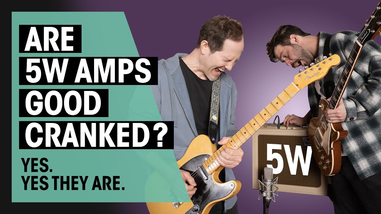 5W Amps Cranked - Glorious Tone! | Fender, VOX, Supro, And More | Thomann