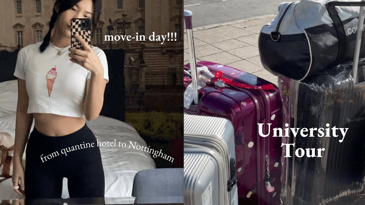 Moving into student accommodation & Campus Tour | Nottingham Trent University