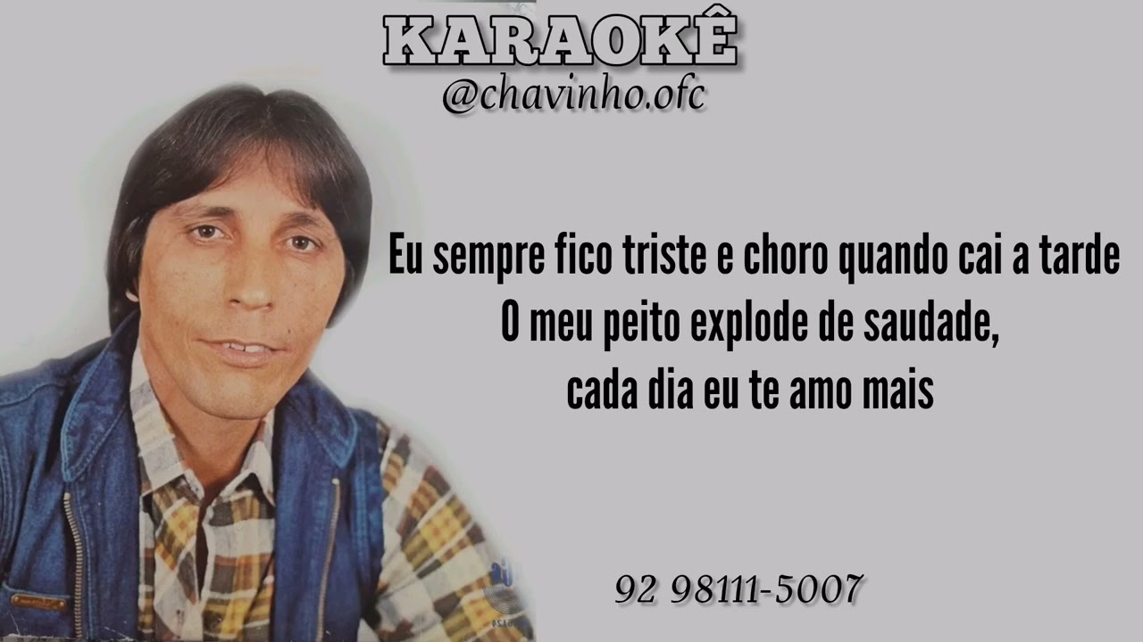 ISMAEL CARLOS - NUNCA É TARDE = KARAOKÊ (Playback Original)