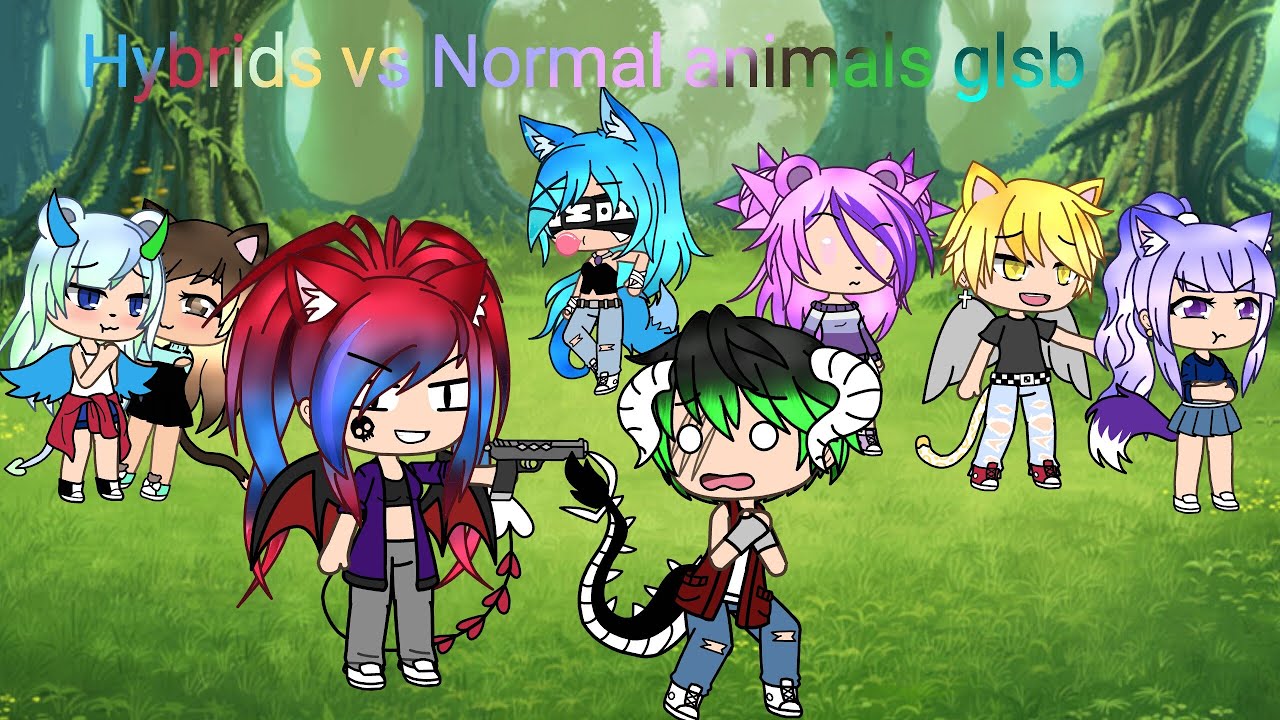 Hybrids vs normal animals gacha life singing battle part 3(final )