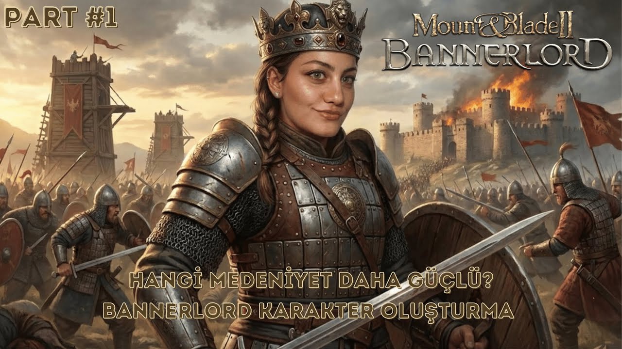 Hangi Medeniyet Daha Güçlü? | Bannerlord Karakter Oluşturma #1 #Bannerlord