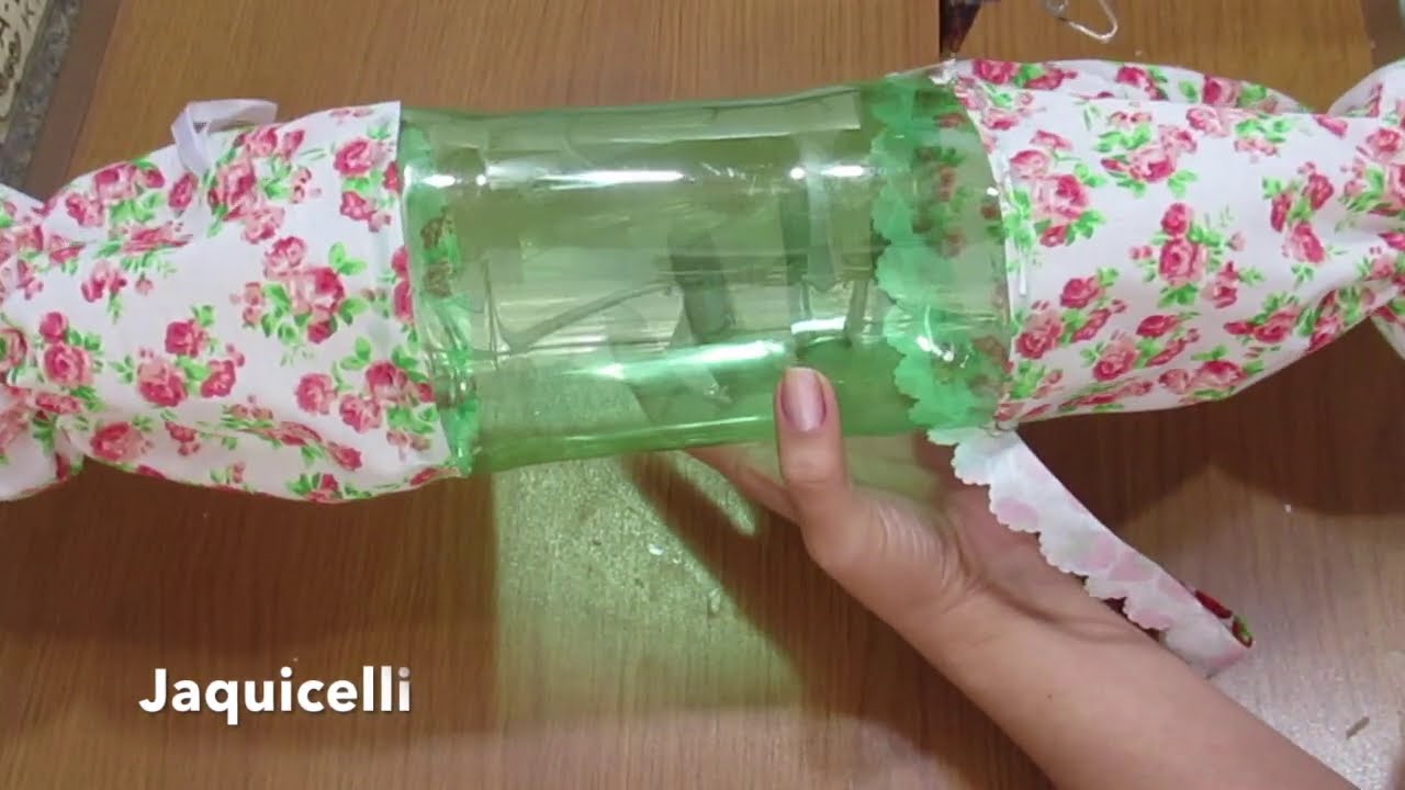 Puxa saco FÁCIL  usando garrafa pet  - DIY RECYCLE PLASTIC
