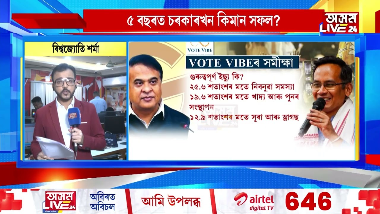 মুখ্যমন্ত্ৰী হিচাপে কাক বিচাৰে জনতাই?