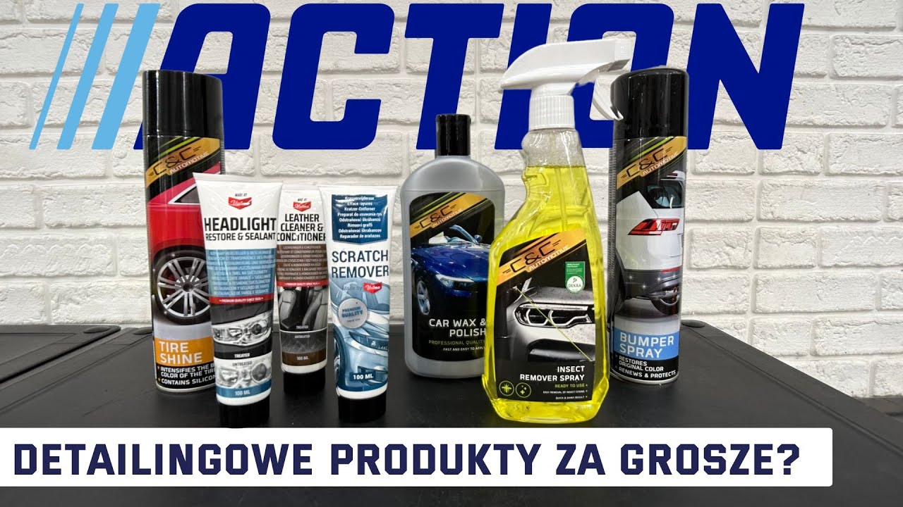 HITY chemii samochodowej z Action - które warto kupić? |  SWAG DETAILING