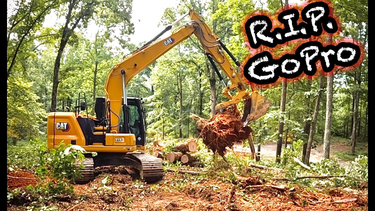 TWO CATs SCRATCHING OUT A HOUSE SITE… ANOTHER GoPro KICKS THE BUCKET… PART 1