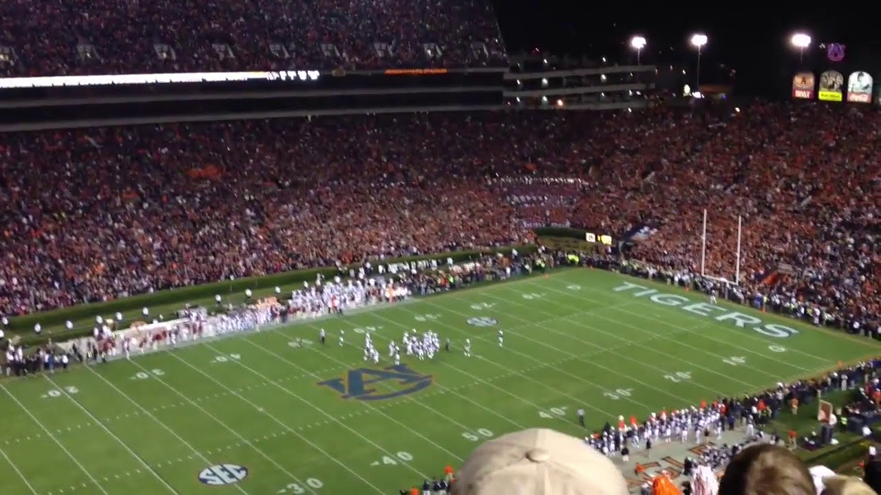 Kick Six Iron Bowl 2013 Final Play - Live Crowd Reaction