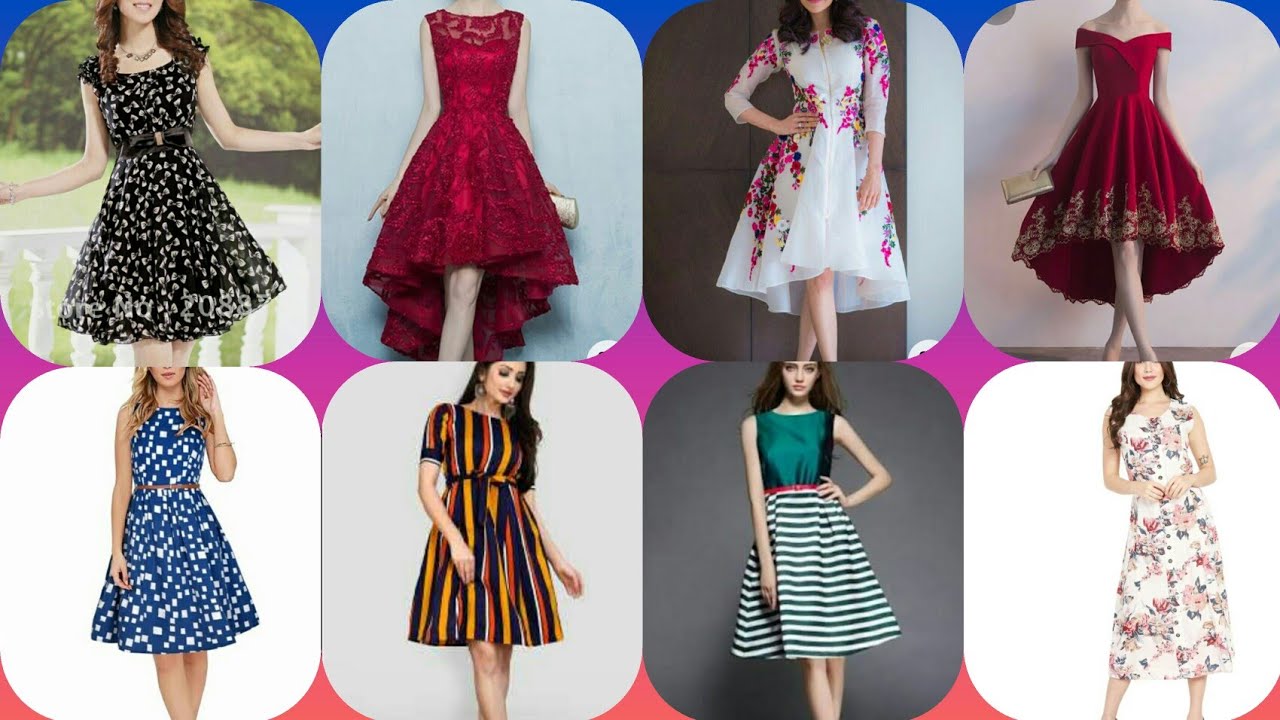 Latest and different styles of Western dresses for girls and woman