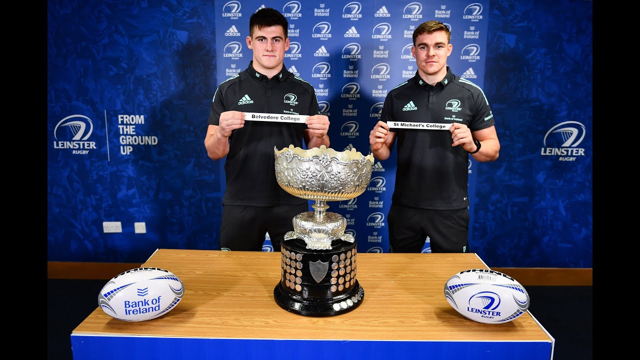 Bank of Ireland Leinster Rugby Club and Schools Cup Draw 2023