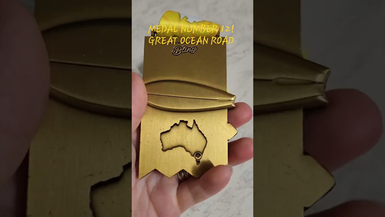 the Conqueror Challenge Medal Number12! - straight from Straya !