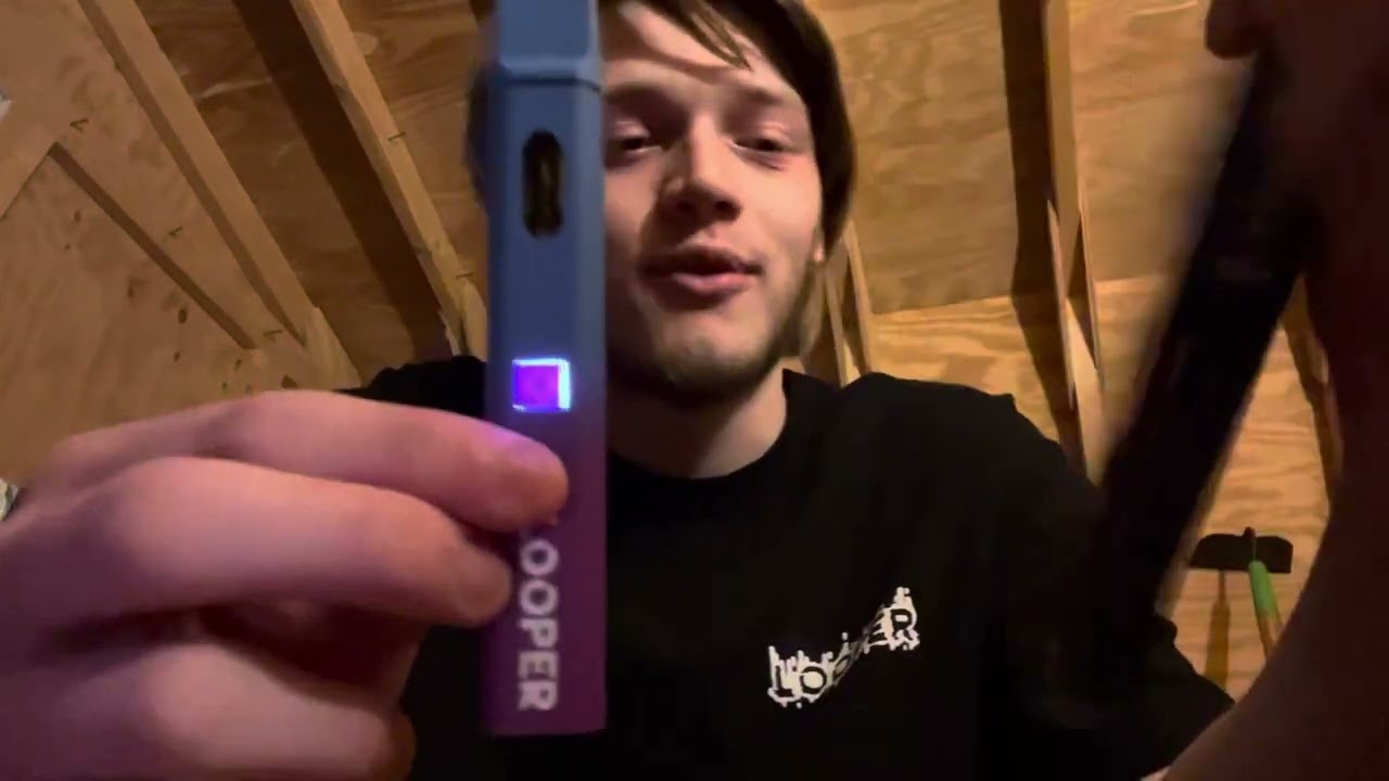 Looperverse XL Lifted series Apple Sherbet live resin 3Gram disposable review ￼