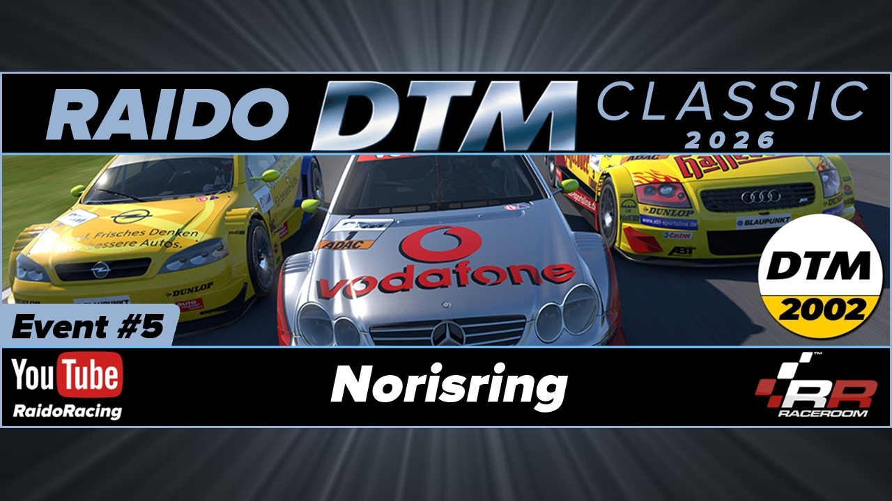 RAIDO DTM Classic 2026 | Event 5