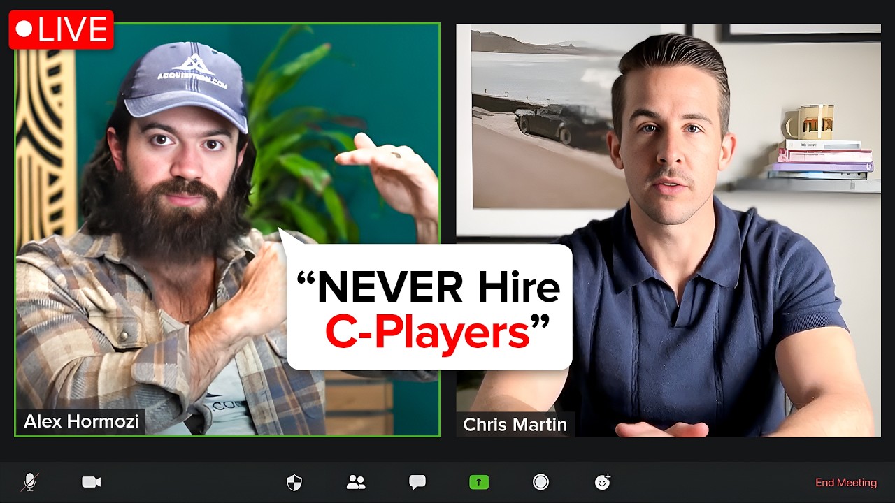 Alex Hormozi's Advice On Hiring Will Blow Up Your Business