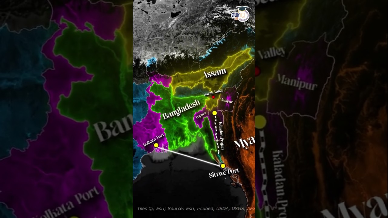 What is the Kaldan Multi Model Project ? How it Affects Bangladesh? #shorts #upsc #ias #studyiq