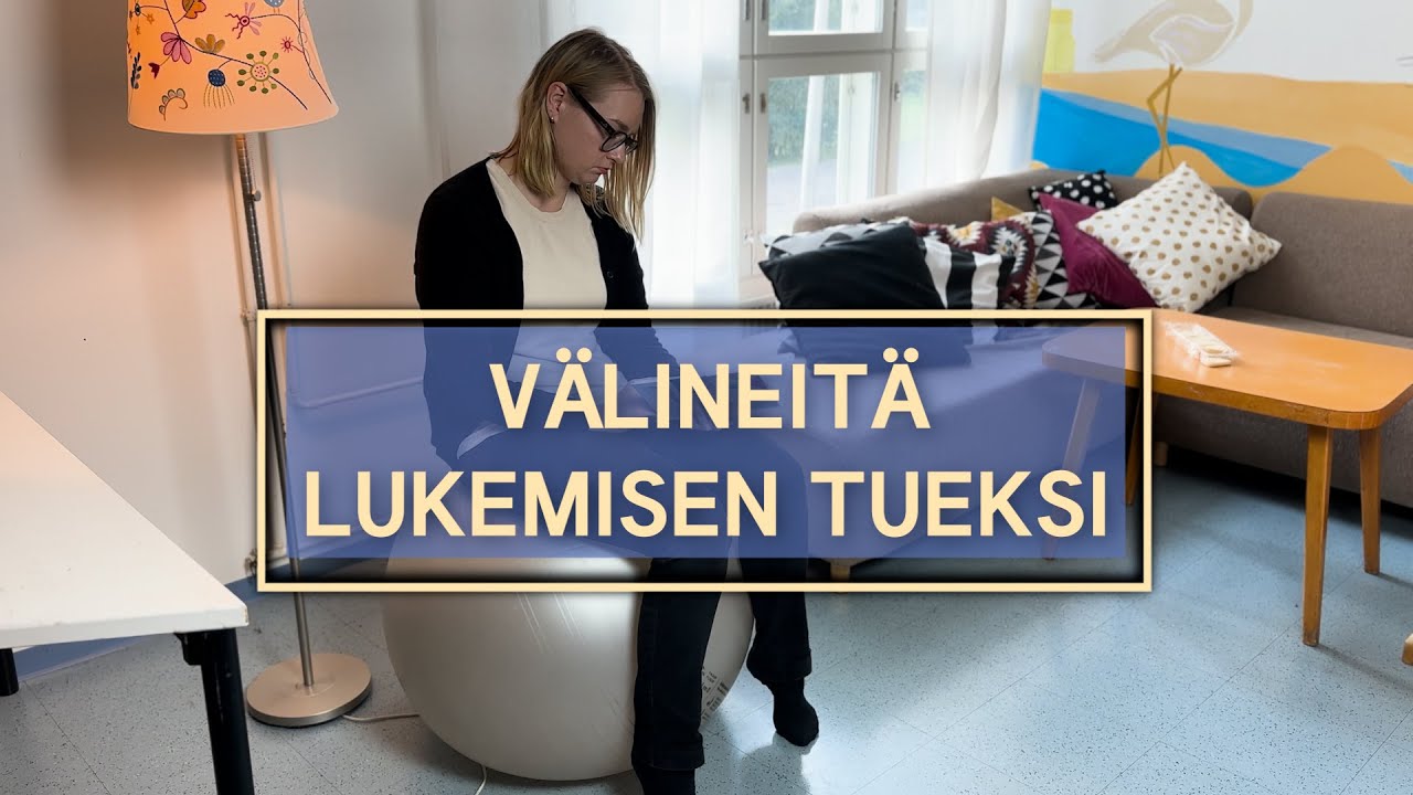 Välineitä lukemisen tueksi – Innostu ja onnistu lukemisessa