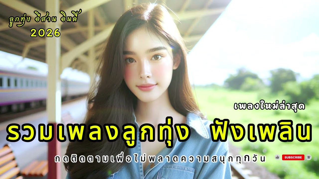 เพลงลูกทุ่งเพราะๆ 2026  คนไกลบ้าน ฟังเพลิน ฟังสบาย ในวันทำงาน เพลงใหม่ล่าสุด เติมกำลังใจ