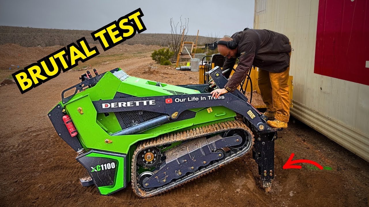 New Chinese Mini Skid Steer vs West Texas Desert (Brutal Test)