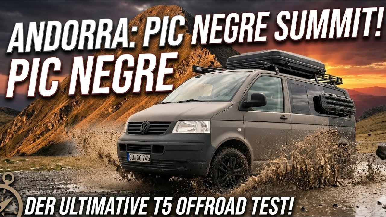 PIC NEGRE - T5 Offroad Camper + Drone