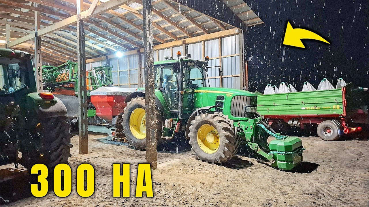 NAWOZY 2025 U NAS - PONAD 300 HA ROZSIANE - 75 Ton w 2 Dni