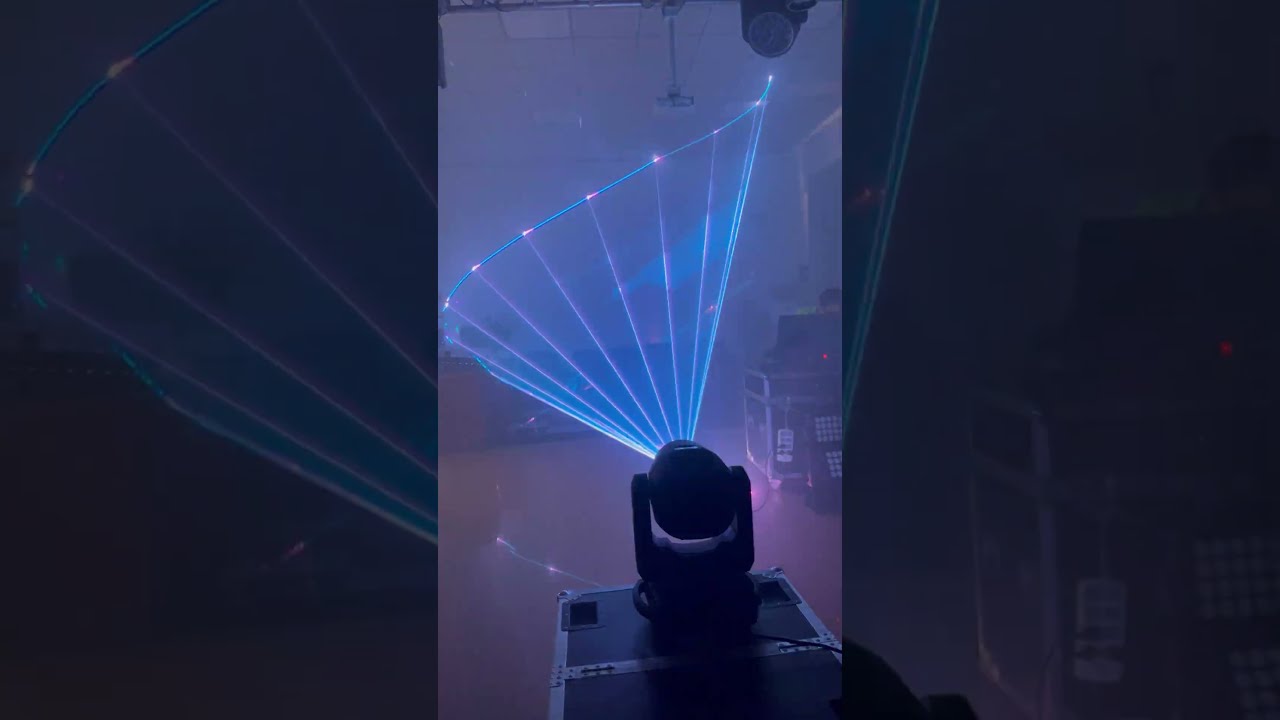 10W RGB Moving Head Laser Light &ndash; Transform Events with Vivid Beams