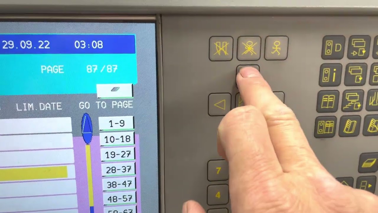 Running A Program on the Polar Cutter