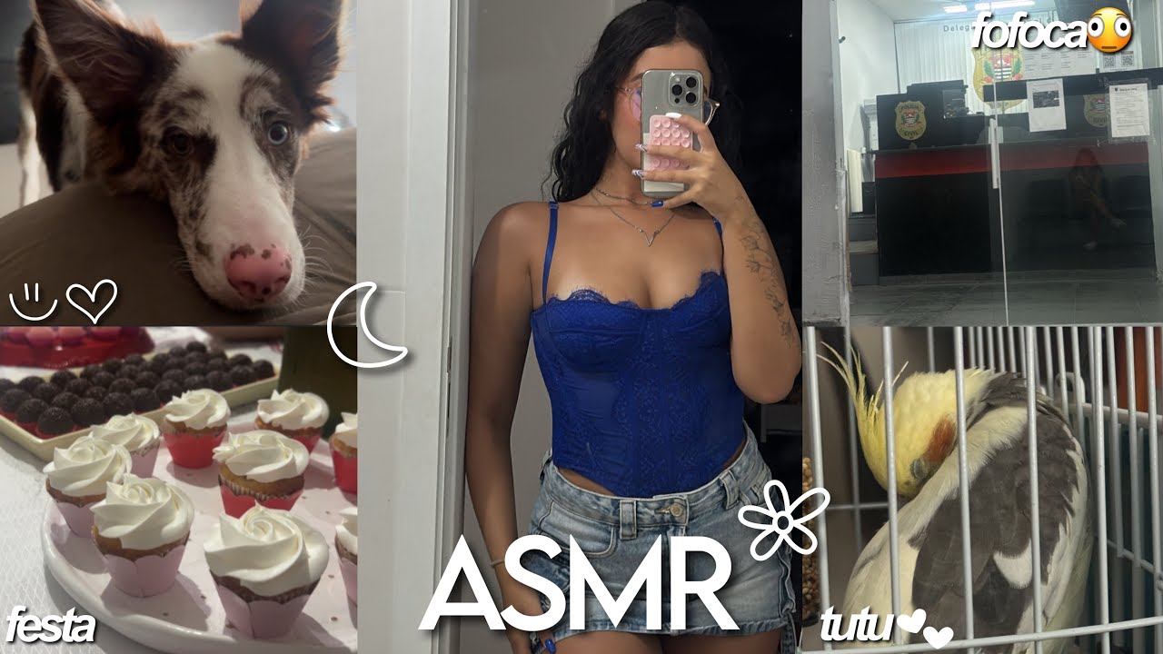 ASMR VLOG - UM DIA COMIGO 🍯 | rotina, comprinhas, fofoca 🥴