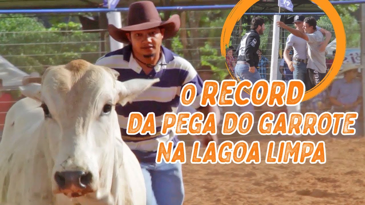 O RECORD da Pega do Garrote na Lagoa Limpa em Itajobi!