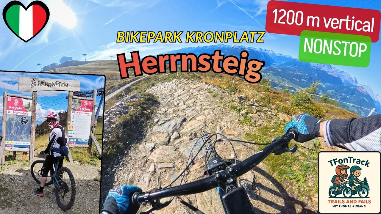 Herrnsteig FULL RUN – 8.4 km & 1200 m Vertical | Kronplatz MTB