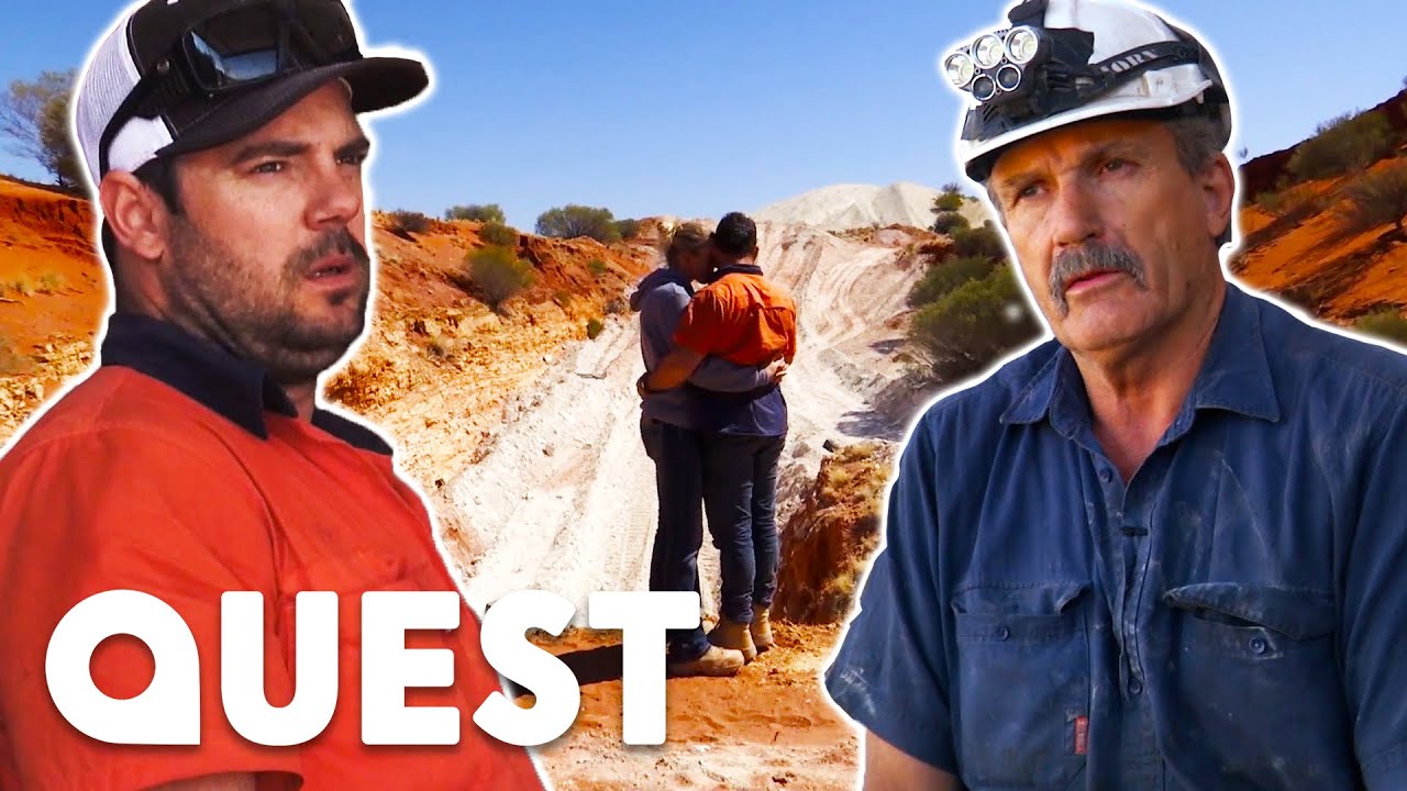 Ogromna kł&oacute;tnia z ojcem zmusza Baydena do opuszczenia Mintabie | Outback Opal Hunters