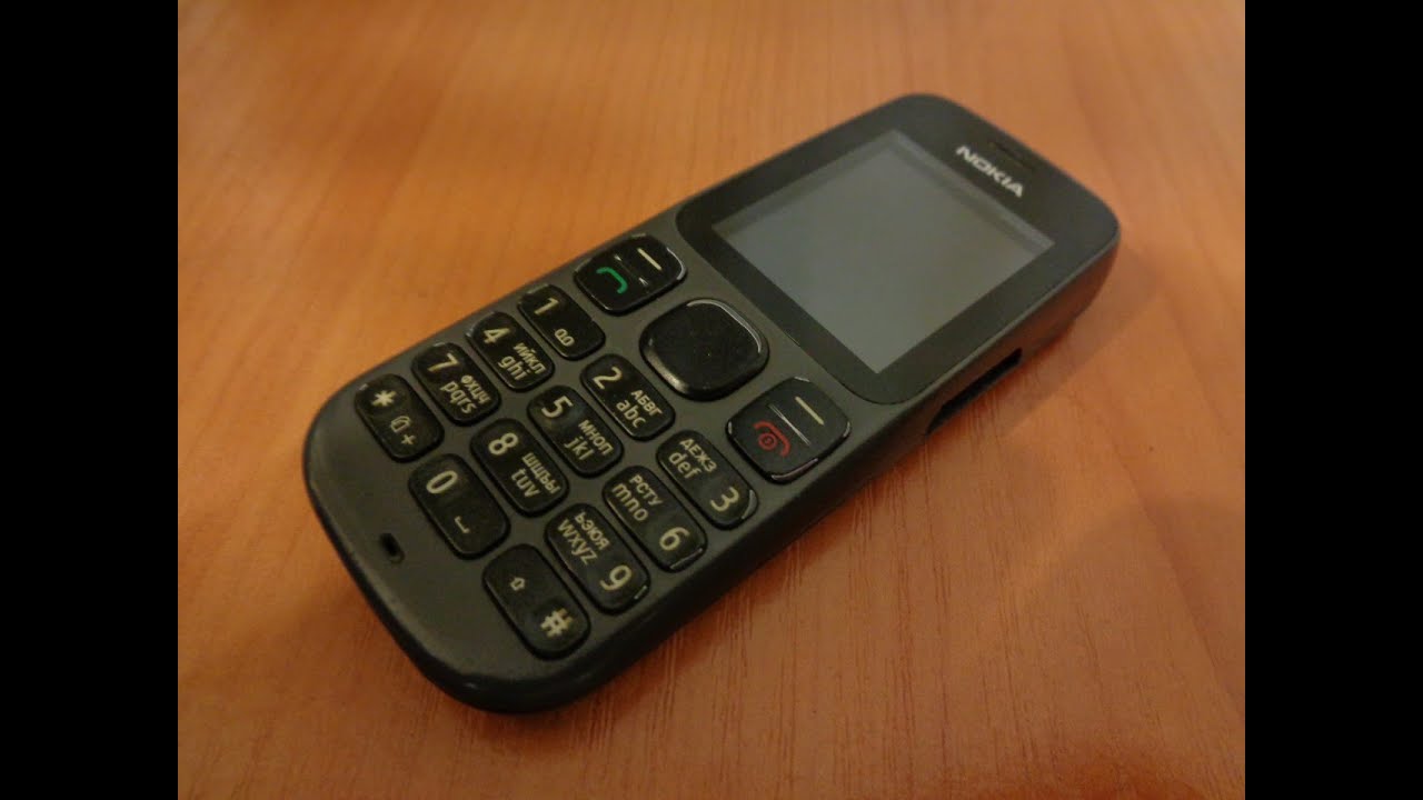 Обзор телефона Nokia 101