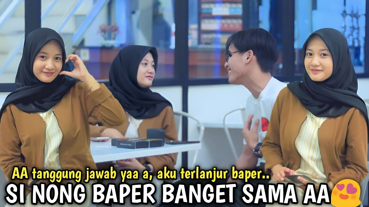 PRANK SHOLAWAT & NGAJI❗️NONG CANTIK BAPER DIBAWAIN LAGU HABBETAK X `ALA BALI😍