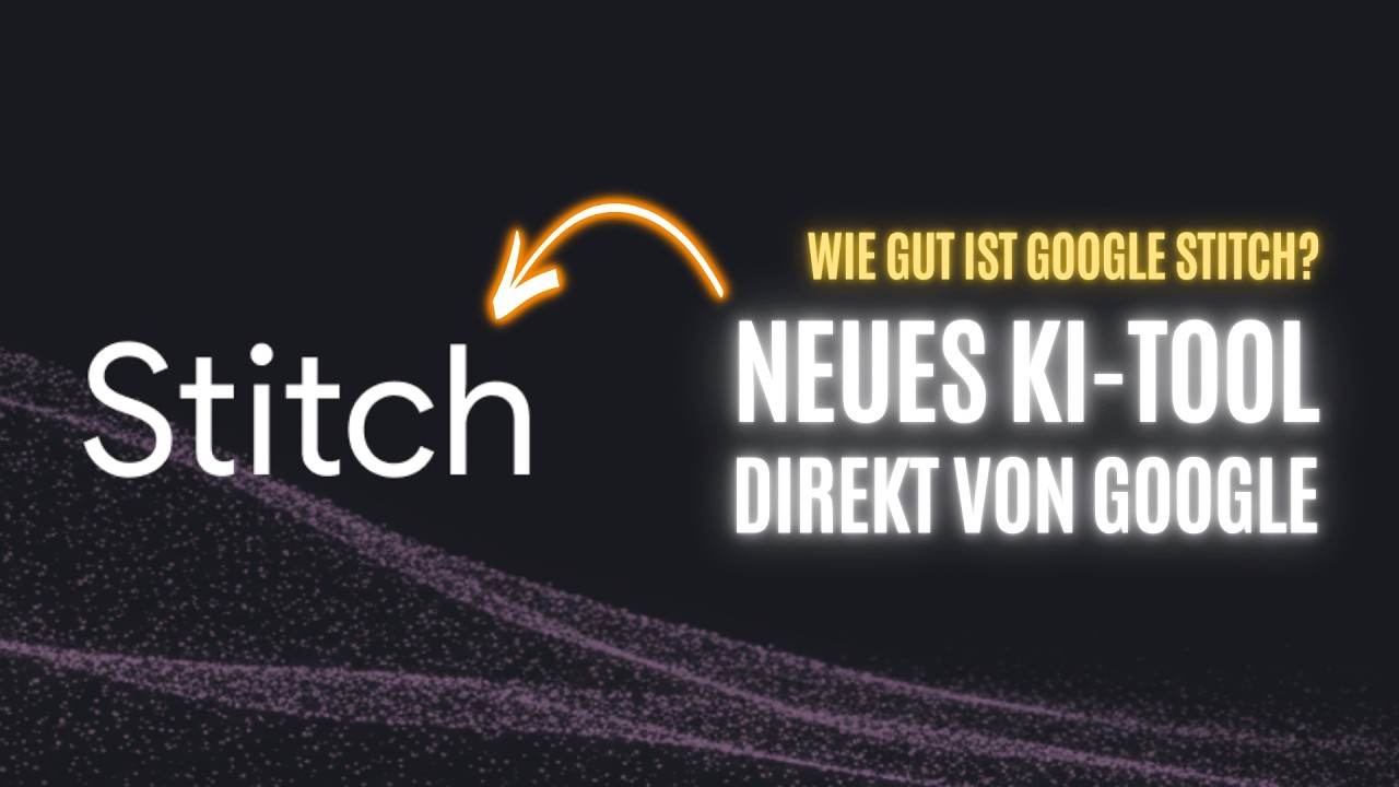 Niemand kennt dieses unglaubliche KI-Tool! Google Stitch erstellt professionelle Mockups & Designs