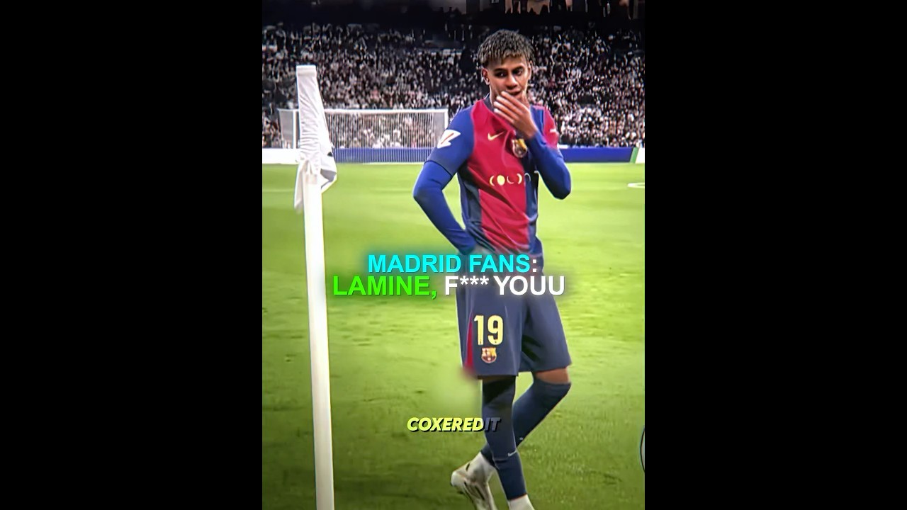 Yamal’s Revenge On Real Madrid Fans 🥶😎